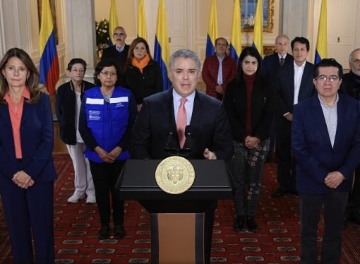 Presidente Iván Duque anunció cuarentena por 19 días en todo el país