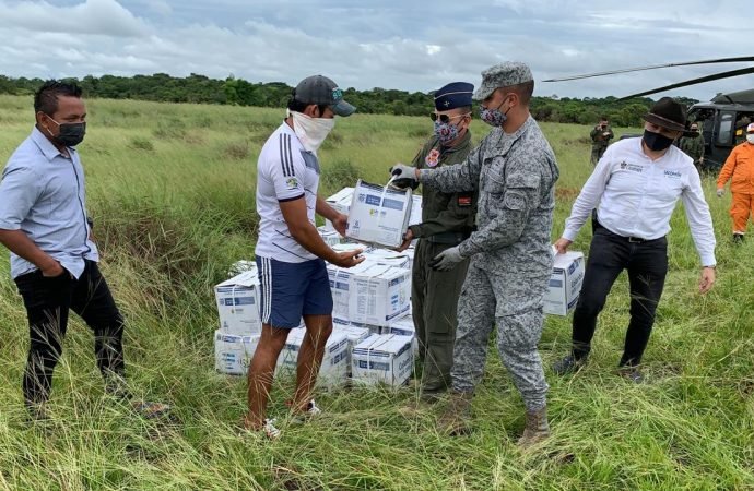 Comunidad de Caño Mochuelo recibió ayudas humanitarias