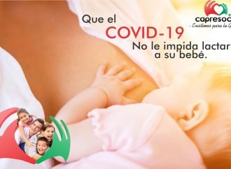 El COVID-19 no debe interrumpir la lactancia materna