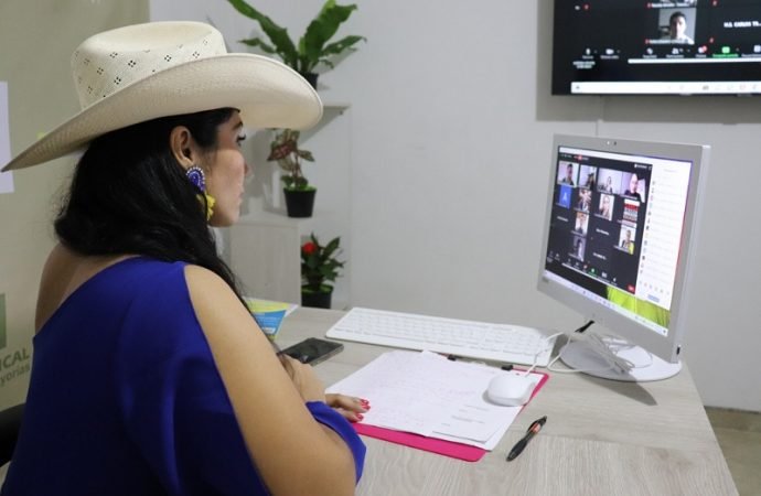 Amanda Rocío González se estrenó como Presidenta