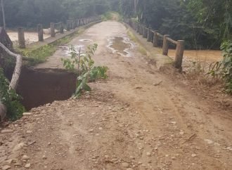 Autoridades evitaron colapso del puente La Curuché