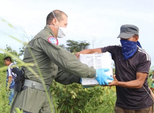 Comunidad Wamonae recibió ayudas humanitarias