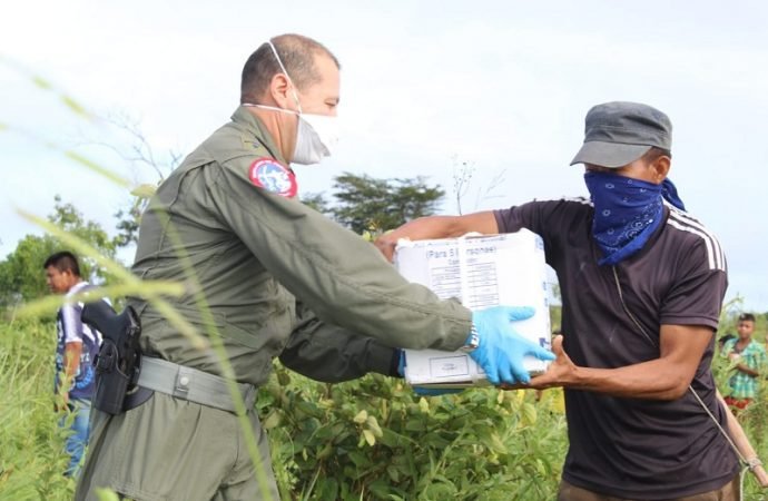 Comunidad Wamonae recibió ayudas humanitarias