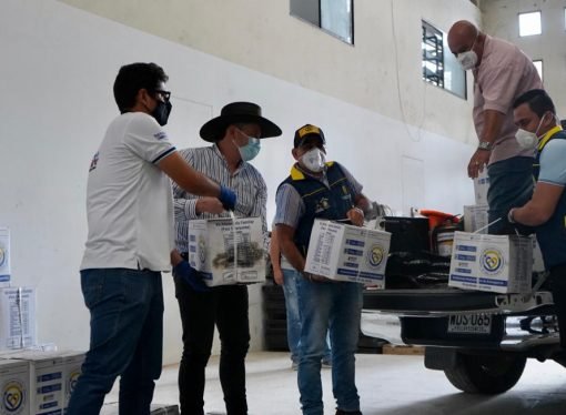 Ayudas humanitarias para familias vulnerables de Támara