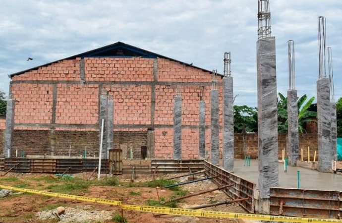 Avanza construcción del puesto de salud en Morichal