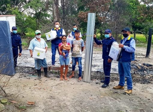 Familias damnificadas en Hato Corozal recibieron ayuda