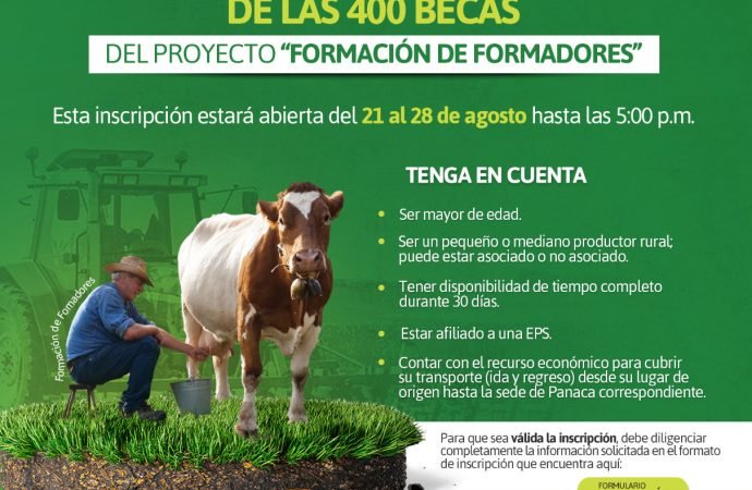 Vence plazo para acceder a becas del proyecto Formación de Formadores