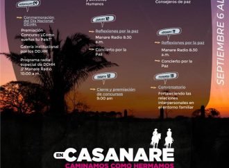 Semana por la Paz en Casanare