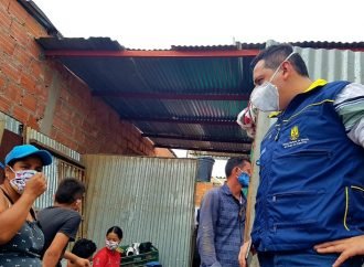 Ayudas humanitarias a familias damnificadas en la Ciudadela La Bendición