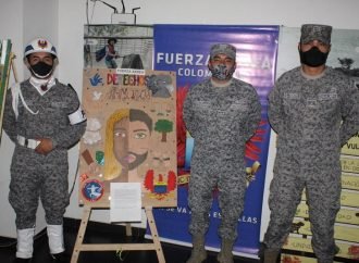 Con obras artísticas Casanare celebró el Día Nacional de los Derechos Humanos