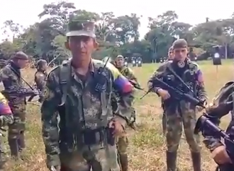 A Través de un video disidentes de las FARC piden reunión con gerente de gremio