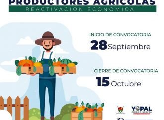 Convocatoria de servicios para productores agrícolas de Yopal