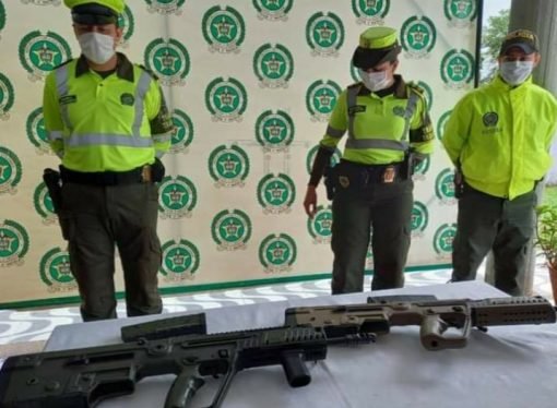 Decomisados fusiles de asalto en Yopal