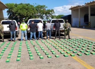 170 kilos de clorhidrato de cocaína fueron incautados en Arauca.