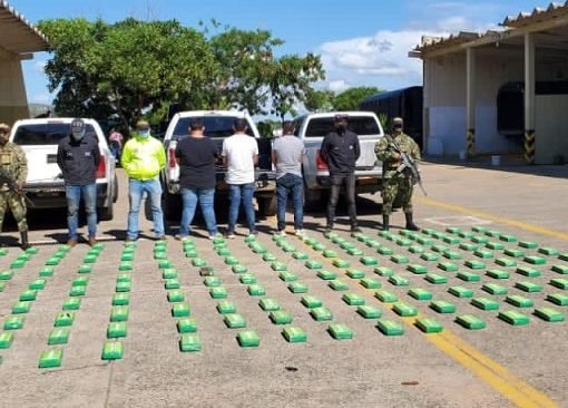 170 kilos de clorhidrato de cocaína fueron incautados en Arauca.