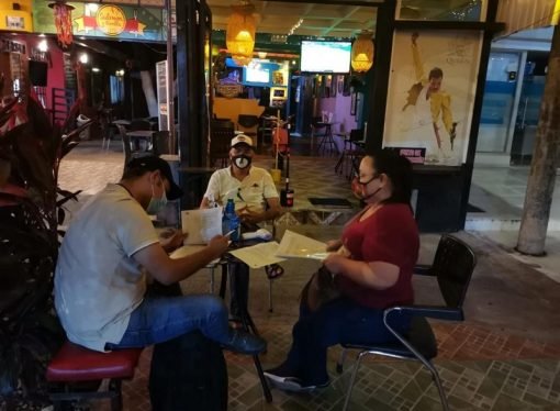 Operativos de control a establecimientos que expenden licor en mesa