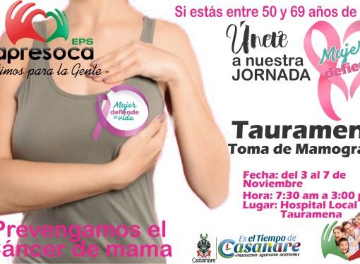 Toma de mamografías llegó a Tauramena