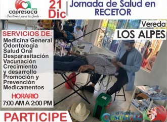 Jornada de salud en Recetor