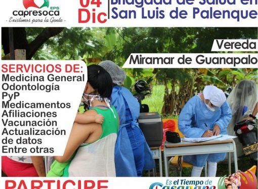 Jornada de Salud en San Luis de Palenque