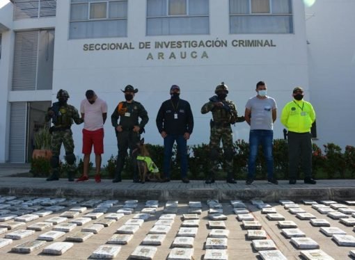 Decomisados 95 kilos de marihuana