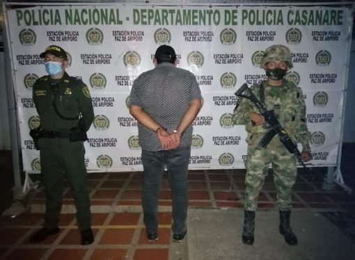 Tres personas capturadas por el Ejército Nacional