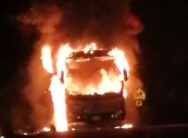 Hombre sindicado de incendiar bus de los libertadores fue capturado