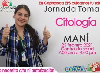 Maní: Jornada de toma de citologías este jueves