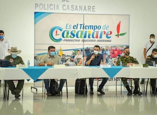 Se adelantó mesa sectorial de seguridad en Casanare