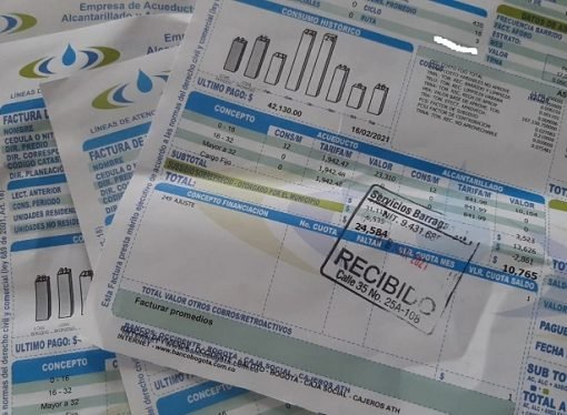 Recibos de agua llegaron más costosos