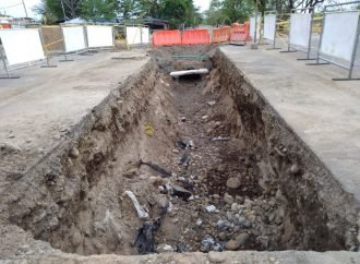 Múltiples fogatas en el interior de los ductos ocasionaron hundimiento de la malla vial