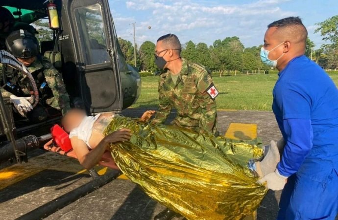 Ciudadano cayó en campo minado en Arauca