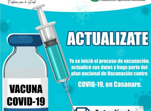 Afiliados de Capresoca EPS deben actualizar sus datos para ser agendados en la vacunación contra COVID-19