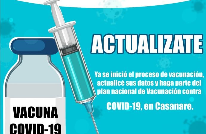 Afiliados de Capresoca EPS deben actualizar sus datos para ser agendados en la vacunación contra COVID-19