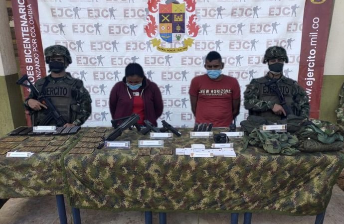 Capturados dos integrantes del Frente José Adonay Ardila Pinilla del Eln en Arauca