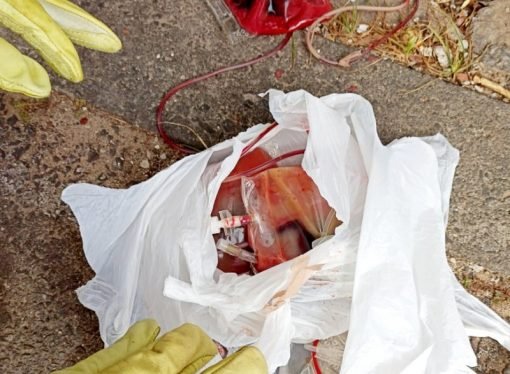 Residuos biológicos peligrosos fueron arrojados en parque de Yopal