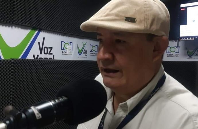 Periodista Ruben Dario Venegas recluido en el Horo por Covid
