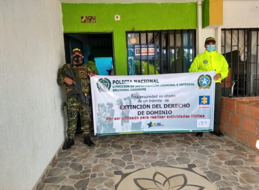 Yopal: 6 viviendas a extinción de dominio por  venta de estupefacientes