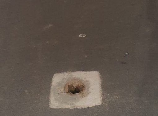 Ladrones se llevaron bolardos  la vía Primera de Yopal