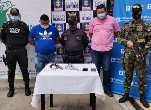 Capturados dos presuntos delincuentes en Pore, Casanare