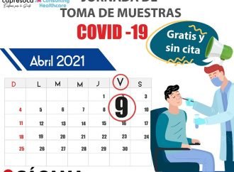 Tomas de muestras gratuitas para COVID-19