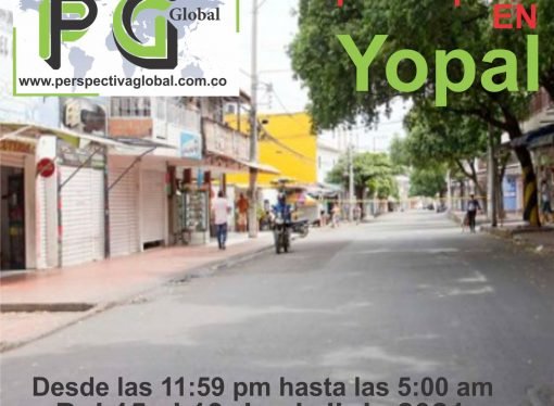 Toque de queda en Yopal