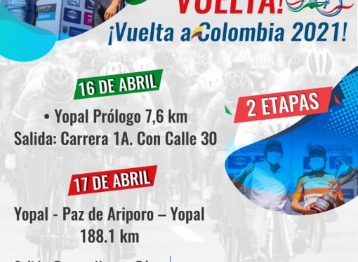 Casanare está listo para la Vuelta a Colombia 2021