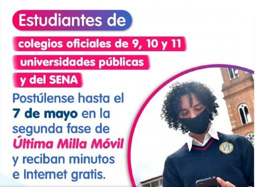 Nueva convocatoria para el programa Última Milla Móvil en Yopal