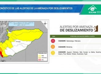 ALERTA ROJA por altos niveles en los ríos Upía y Túa.