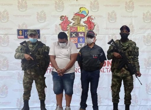 Ejército Nacional captura a Alias Gordo Robinson