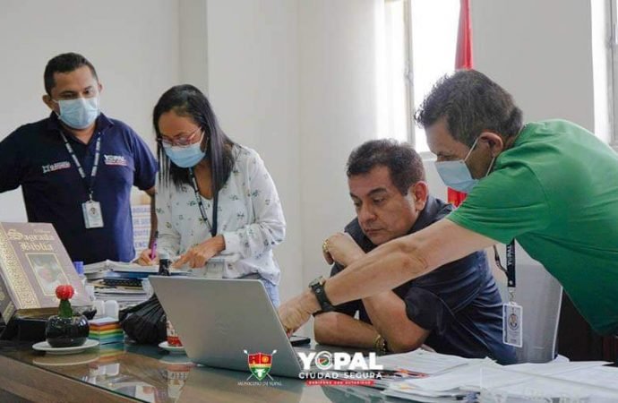 Según Alcaldía de Yopal, funcionarios con covid-19 están laborando desde sus casas
