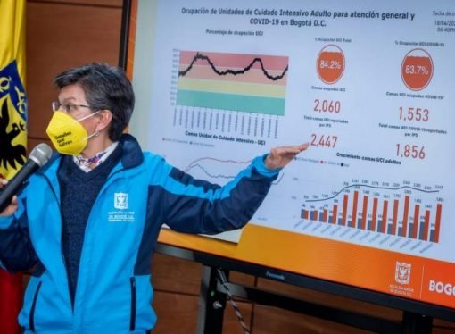 Bogotá acoge toque de queda a partir de las 8 p.m. desde este martes 20 de abril