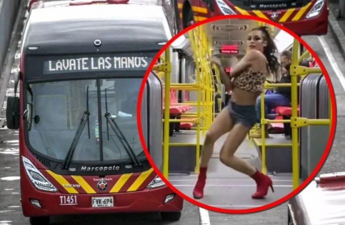 Video: activistas trans sorprenden en estaciones de TransMilenio con impactantes bailes de guaracha