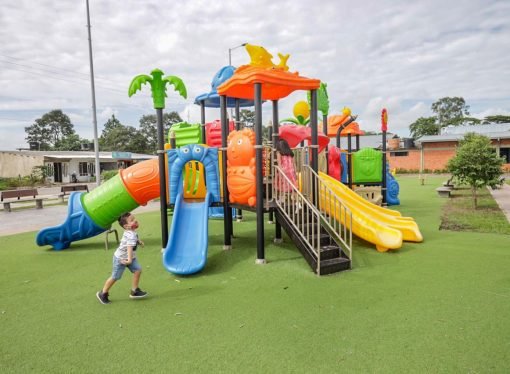 Terminan moderno parque para la integración ciudadana en el Centro Poblado de San José del Bubuy de Aguazul