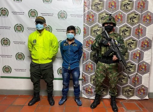 En Arauca, dos personas fueron capturadas